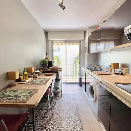 For 2 With Balcony - Near Park * Vallauris